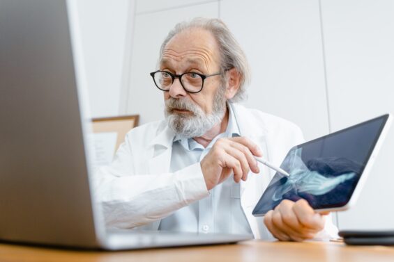 Radiologist doctor